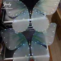 JINDY Nouveauté : Décoration Papillon Bionique Populaire pour Mariages Romantiques, Spectacles et Ambiance Festive