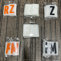 Stiker Transfer Panas Plastisol DTF Custom Grosir Siap Tekan Nomor, Huruf, Logo Tim Sepak Bola, Dapat Disetrika, Dapat Dicuci