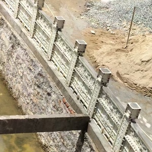Moule en plastique pour garde-corps de rivière en béton coulé sur place, cour, jardin, colonne romaine préfabriquée, garde-corps de balcon, moule en plastique pour béton - Product Image 2