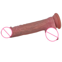 Großhandel TT FOREST Realistischer Stoß-Dildo Vibrator Wasserdichter Teleskopischer Simulationspenis für Frauen Mengenrabatt Kundenspezifisch