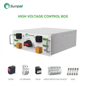Sunpal Lithium Battery Pack 48V 20kWh 384V 100Ah Residential Stackable Lithium Batteries