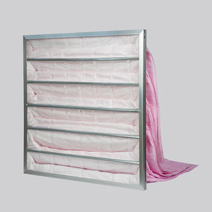 Filtre à air de poche synthétique F7 MERV 13 <span class=keywords><strong>3</strong></span> sacs filtrants intérieurs <span class=keywords><strong>3</strong></span> poches four à courant alternatif électrostatique HVAC remplacement du filtre à air - Product Image 2