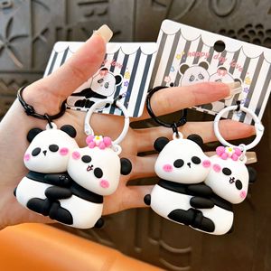 Llavero Magnético <span class=keywords><strong>de</strong></span> Panda Adorable con Diseño <span class=keywords><strong>de</strong></span> Muñeco <span class=keywords><strong>de</strong></span> Doble Cara para <span class=keywords><strong>Parejas</strong></span>, Colgante <span class=keywords><strong>de</strong></span> Bolso, Regalo - Product Image 4