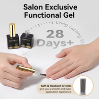 BORN PRETTY PRO Fabricant OEM 20ml Conforme aux normes européennes Gel de base à poils résistants Taille économique Gel de base et Top Coat pour ongles