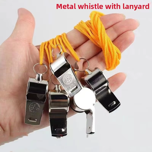 Wholesale Multi‑function Stainless Steel <b>Whistle</b> Coach Referee <b>Whistle</b> Rescue Camping Alert <b>Whistle</b> Portable Loud Sound - Product Image 1
