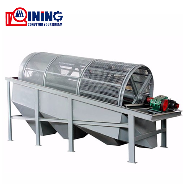 High Efficiency Mobile Rotary Drum Screen Gold Trommel for Mining Sand Gravel Sorting