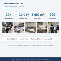 Panel Kaca Tempered Buram Kustom dengan Ukiran Daun Palem Monstera Tropis untuk Kaca Pembatas Kamar Mandi