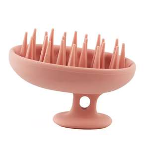 Spazzola Massaggiante per Cuoio Capelluto in Morbido Silicone, Esfoliante per Capelli, Spazzola per <span class=keywords><strong>Shampoo</strong></span> Anti-Forfora - Product Image 3