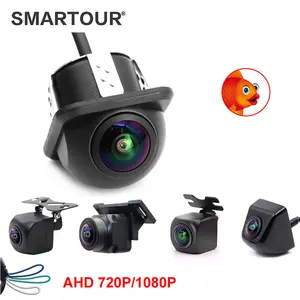 Smartour 4K 720P/1080P Golden Lens AHD Parking IP68 Waterproof Night Vision 180 Deg Rear View Camera Ahd 1080p Reverse Camera