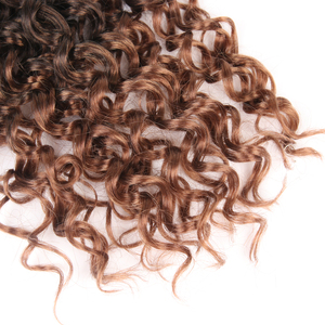 AliLeader GoGo ricciolo 10-24 pollici <span class=keywords><strong>capelli</strong></span> ricci all'uncinetto per donne nere mossi spiaggia riccioli onda acqua intrecciatura sintetica <span class=keywords><strong>extension</strong></span> <span class=keywords><strong>capelli</strong></span> - Product Image 6