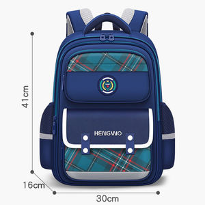 Mochila Escolar Unisex con Logotipo Personalizado, Material Oxford Impermeable, Cremallera, MOQ Bajo, Portador de Libros para Niñas y Niños, Diseñado para Estudiantes de 1 a 6 Grados - Product Image 4