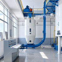 Ligne de production d'extraction par solvant de soja, usine d'extraction d'huiles végétales pour projet de moulin à huile