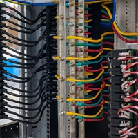 Armoire de commande électrique personnalisée avec écran tactile PLC HMI, panneau de distribution, prix direct fabricant