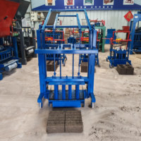 Machine de fabrication de briques manuelle Béton solide 6 pièces 6 pouces Pas d'électricité
