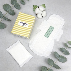 Article en livraison gratuite, vente en gros Alibaba, serviettes hygiéniques biodégradables, serviettes hygiéniques organiques à faible MOQ, serviettes hygiéniques organiques pour femmes, menstruations - Product Image 5