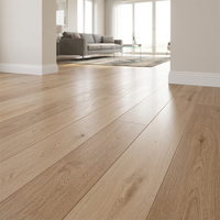 Cheap Factory Price Modern Brushed Multilayer European White Oak Timber Engineered Flooring