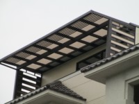 कारखाने की आपूर्ति आउटडोर खिड़की Awnings स्पष्ट ठोस पॉली कार्बोनेट छत शीट चंदवा Awnings