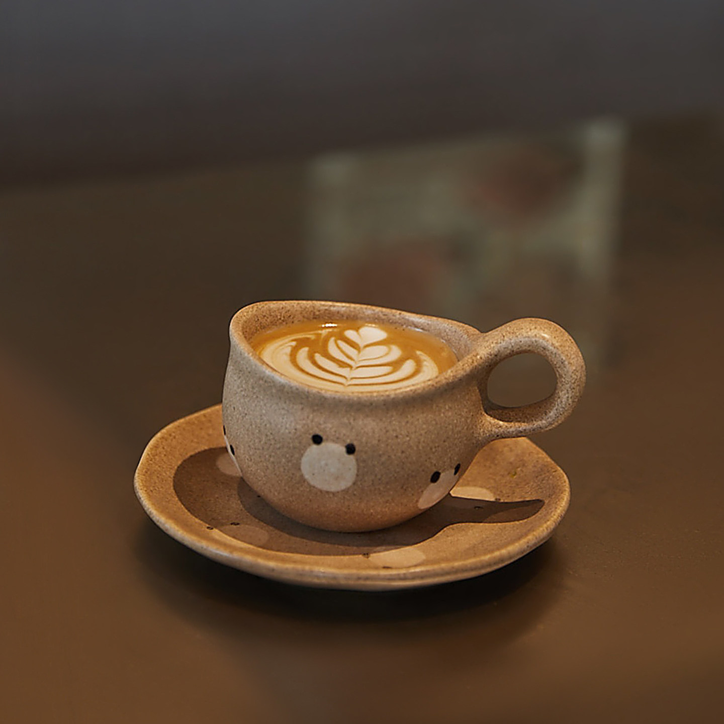 Bear cup and saucer set 160ml