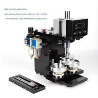 Nouvelle machine semi-automatique de fabrication de badges, directement de l'usine, 3 en 1, presse à boutons, aimants et épingles, pour restaurants et petites entreprises en démarrage