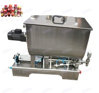 Doseur/distributeur en verre semi-automatique de pot pour les sauces et la confiture