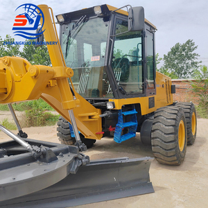 Motoniveladora de alta calidad y bajo precio, modelo GR180, motoniveladora de motor diésel de segunda mano - Product Image 3