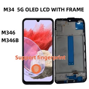 ราคาโรงงาน จอ LCD มือถือ Oled ขนาด 6.5 นิ้ว สำหรับ <span class=keywords><strong>Samsung</strong></span> M34 5G M346 M346B  หน้าจอสัมผัสพร้อมกรอบ - Product Image 1