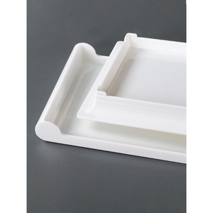 Xiangyuan <b>melamine</b> tableware <b>plates</b>, rectangular, for restaurants and hotels, serving dishes, imitation porcelain, commercial - Product Image 3