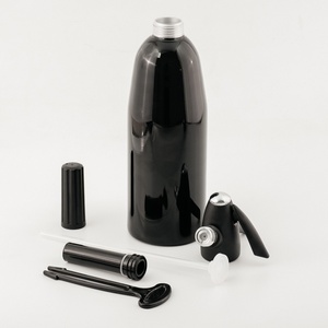 Máquina para hacer soda <span class=keywords><strong>casera</strong></span>, Sodasiphon, botella arcoíris de 1000ml, carcasa de aluminio, rotación manual - Product Image 3