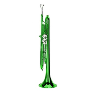 <span class=keywords><strong>Trompette</strong></span> SEASOUND OEM BB Green Trompeta JYTR401GR avec corps en laiton - Product Image 4
