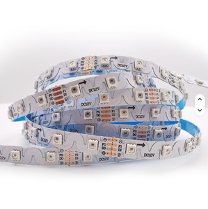 Tira de Luces LED Flexible Tipo S de 6mm, Direccionable, 5050 RGBIC <span class=keywords><strong>WS2812B</strong></span> <span class=keywords><strong>5V</strong></span>, Forma de S, 60led/m, para Letreros Luminosos DIY, Gran Venta - Product Image 2