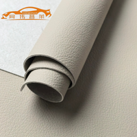 Tissu d'ameublement automobile en cuir PU pleine fleur de luxe avec grain litchi pour voitures Mercedes-Maybach et usage canapé