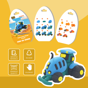 Kits de Arcilla Seca al Aire para Niños de 3+ Años, Modelado Seguro para Niños con Guías, Regalo Creativo de Cumpleaños y Festividades para Niños y Niñas - Product Image 5