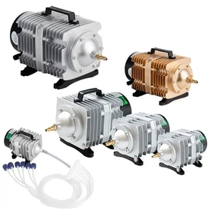 Pompe à oxygène électrique 110V/220V 8W-520W pour étang à poissons et aquarium systèmes hydroponiques extérieurs compresseur pour aquarium et étang - Product Image 1