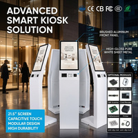 Module de scanner de terminal de point de vente, écran LCD 21,5 pouces, tactile 10 points, QR/NFC, kiosque de commande et de paiement en libre-service pour la restauration et les aires de restauration