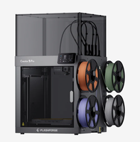 3D-принтер Flashforge Creator 5 Pro с 4-мя печатающими головками, закрытый, многоцветный