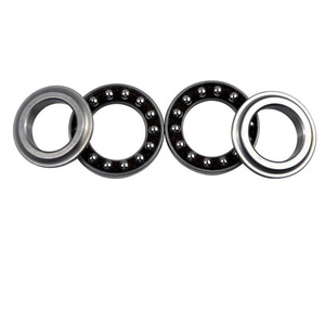 Bóng đua thiết lập màu đen cho xe máy tmx155/TMX 125 Alpha phía trước chỉ đạo gốc mang/bóng đua lắp ráp - Product Image 1