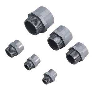 Tanque de agua conector desagüe PVC apropiado para barriles acuarios bañeras de piscinas - Product Image 1