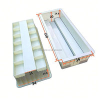 Moules de pavé en béton préfabriqué, en caoutchouc et plastique, pour dalles de sol, moulés par injection, usage industriel pour pavés