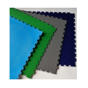 Alfombra Antideslizante de PVC para Garaje, Suelo Modular de Vinilo para Taller, Fácil Instalación con Sistema de Clic - Product Image 1