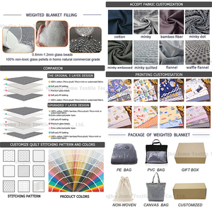 Miễn Phí Mẫu Sang Trọng Trẻ Em 'Trọng Chăn Cotton Thoáng Khí Chất Liệu Tự Nhiên Mềm Mại Lông Cừu Lo Sợ Mất Ngủ Dệt Kỹ Thuật Nhà - Product Image 6