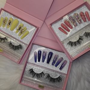 Vente en gros, ensemble de pointes de cils, presse personnalisée sur les ongles, vente en gros, livraison gratuite - Product Image 6