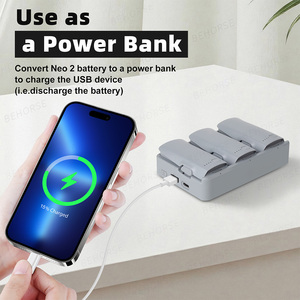Battery Charging Manager for 2 65W Fast Charging Hub Three Batteries FFor 2 <b>Drone</b> <b>Accessories</b> Charger for - Product Image 4