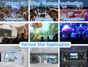 Projet d'investissement commercial intérieur Théâtre volant Monde jurassique Oeil nu 3D Ride Motion <span class=keywords><strong>Cinema</strong></span> With Nake 3D Technology - Product Image 6