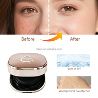 OTVENA Base de Maquillaje CC con Cobertura Fuerte y Protector Solar, Humectante Blanqueador de Larga Duración, 12h Resistente al Agua, Iluminadora