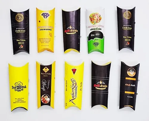 Biểu Tượng Tùy Chỉnh Thức Ăn Nhanh Gà Cuộn Hộp Burrito Shawarma Bọc Gối Hình Cuộn Giấy Hộp Bao Bì Hộp Cho Apple Pie - Product Image 3