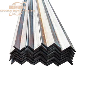 ASTM a36 a53 Q235 Q345 carbono aço igual ângulo aço galvanizado ferro L forma aço suave ângulo bar