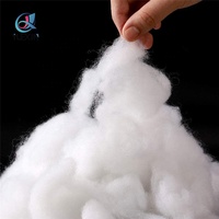 750g/26.4oz White Polyester Fiber Fill, Fluff Stuffing High Resilience Polyfill Fiber