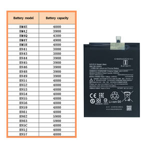 Nueva llegada 3,85 V 4800mAh batería de repuesto <span class=keywords><strong>BM4J</strong></span> para Xiaomi Redmi 8 Pro Redmi Note 8 Pro batería de teléfono reemplazable - Product Image 6