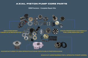 H-STAR MPV MPT PVシリーズ油圧アキシャルピストンモーター/修理部品シリンダーブロックドライブシャフト（MPT035、MPT025、MPT044、MPT046用） - Product Image 6