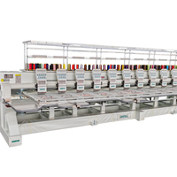 SNWSIM Meilleure machine à broder informatisée à 12 têtes de haute qualité 1500 tr/min